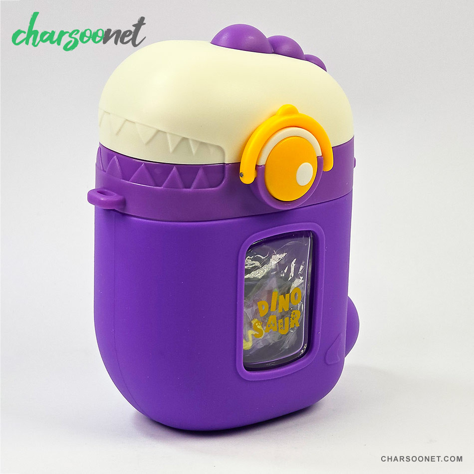 قمقمه بچه گانه 500 میلی لیتری طرح دایناسور