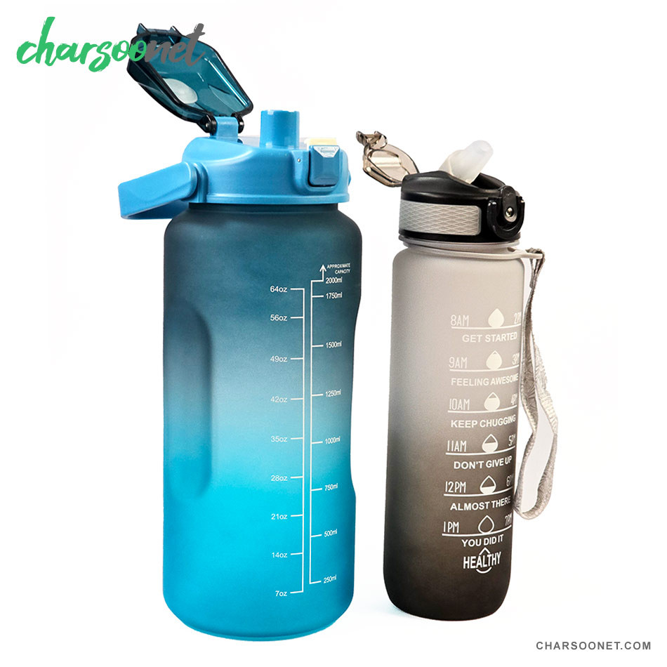 قمقمه دو قلو 2000 و 900 میلی لیتری