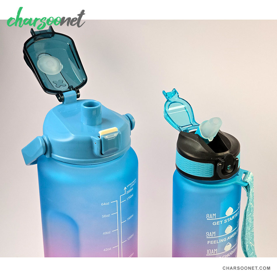 قمقمه دو قلو 2000 و 900 میلی لیتری