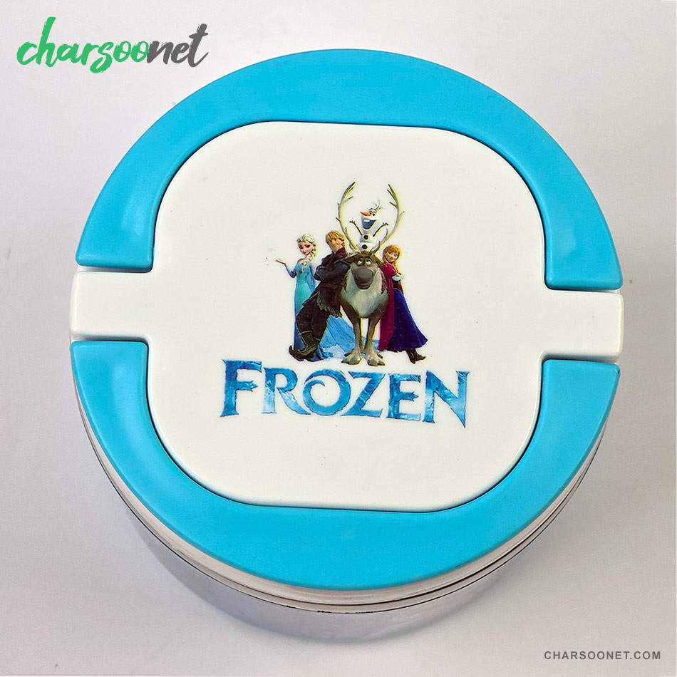 ظرف غذای کودک داخل استیل طرح فروزن