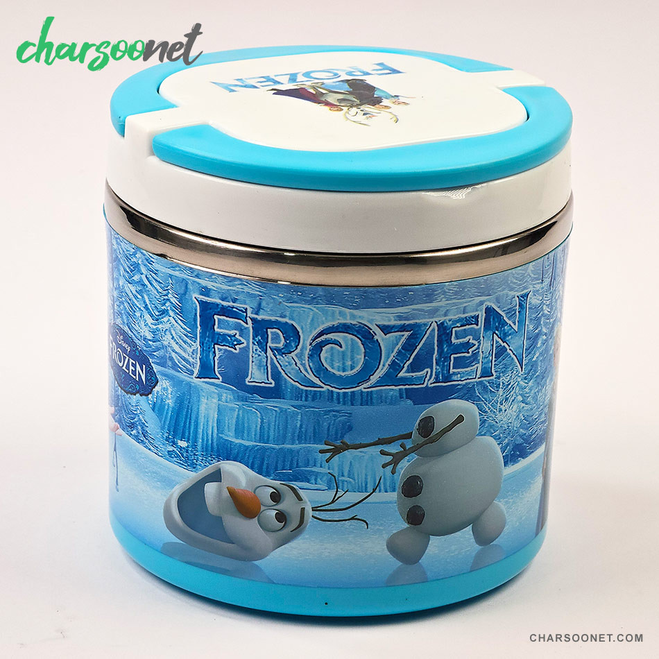 ظرف غذای کودک داخل استیل طرح فروزن