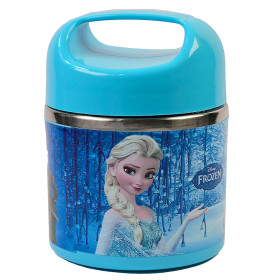 ظرف غذای کودک دسته دار داخل استیل طرح فروزن