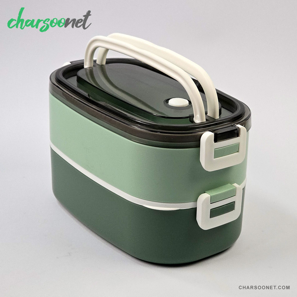 ظرف غذا دو طبقه ضد نشت