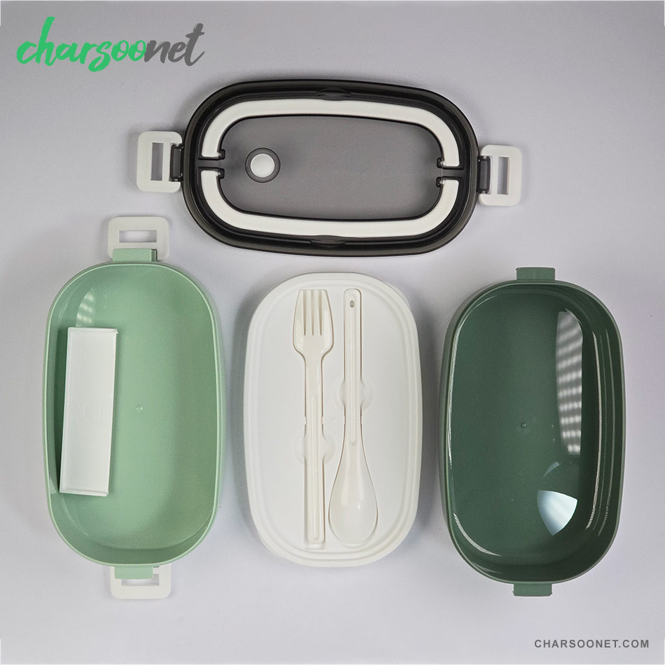 ظرف غذا دو طبقه ضد نشت