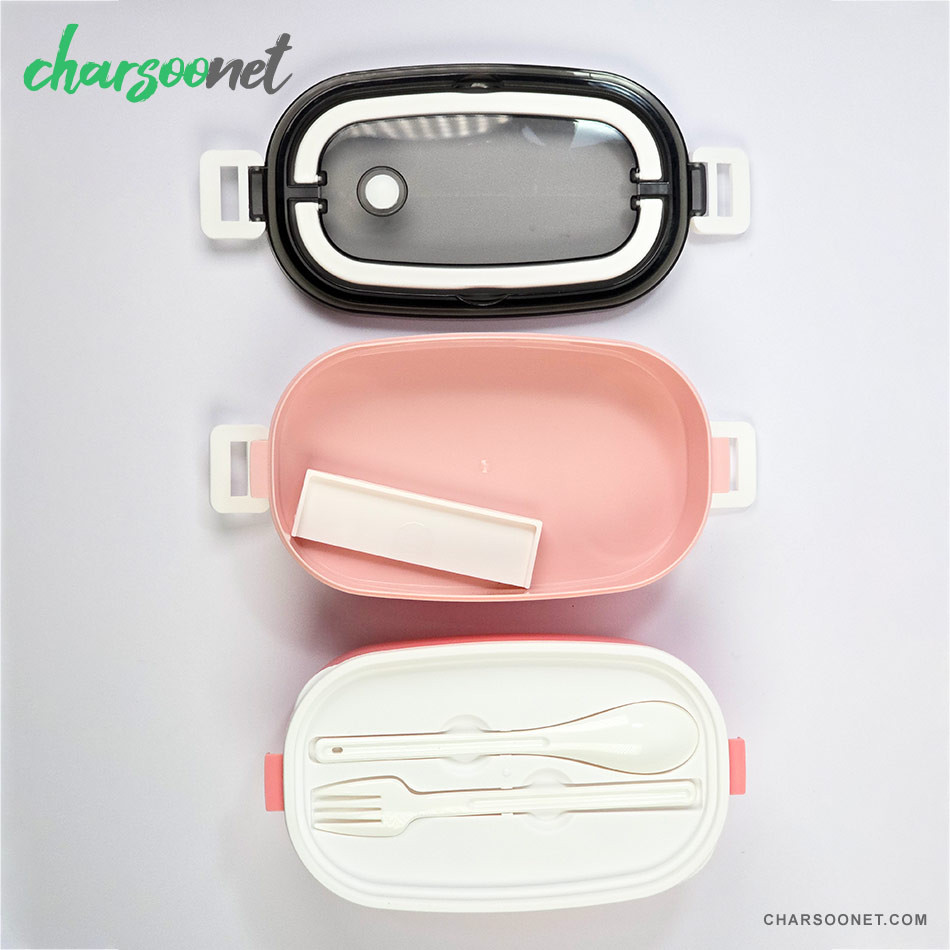 ظرف غذا دو طبقه ضد نشت