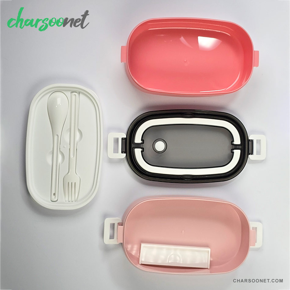 ظرف غذا دو طبقه ضد نشت