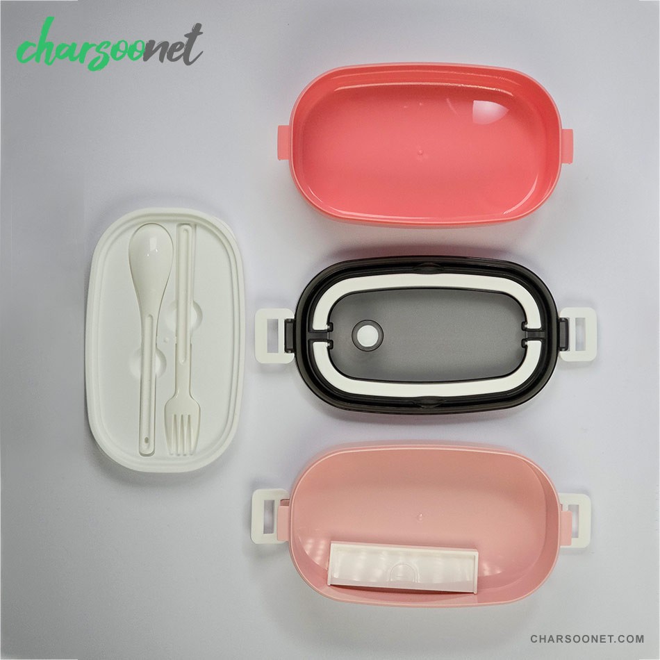 ظرف غذا دو طبقه ضد نشت