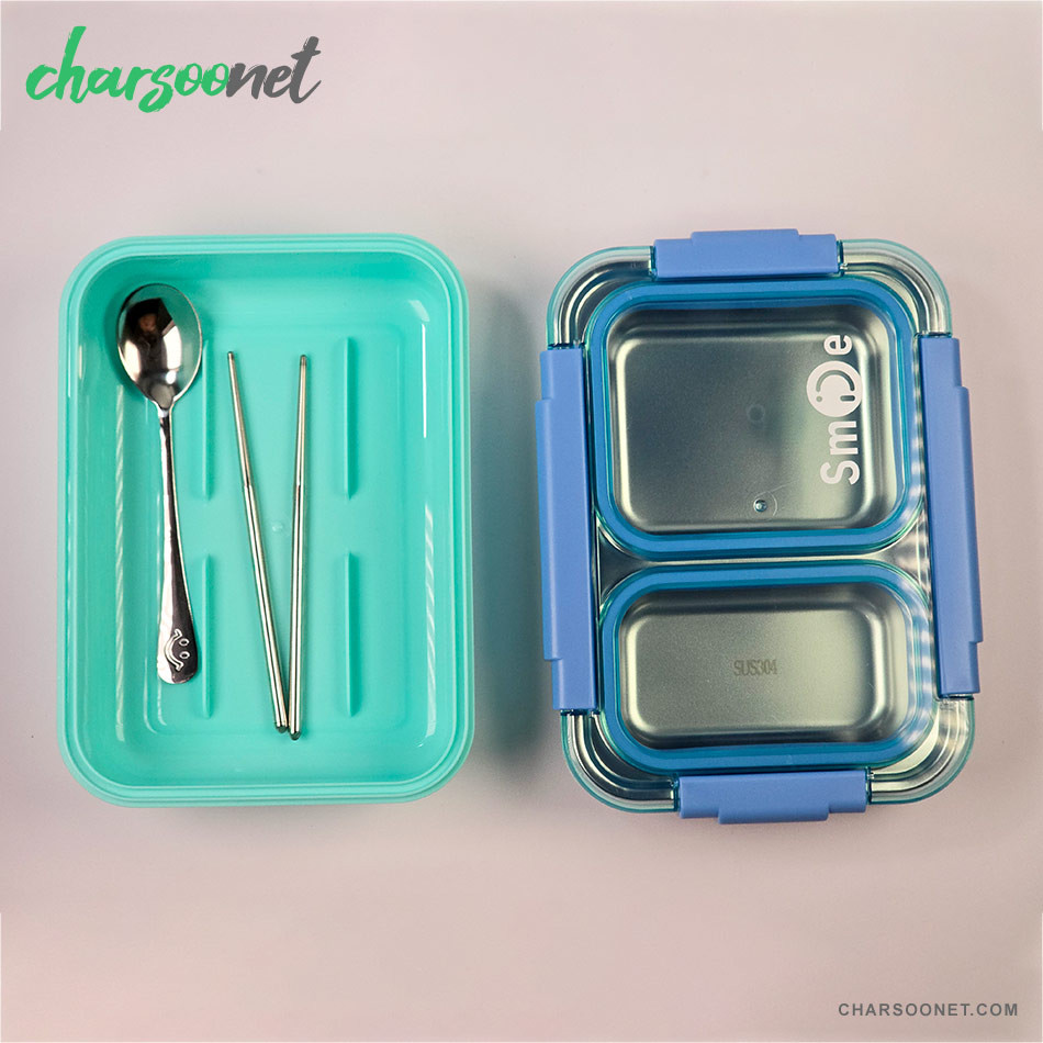 لانچ باکس استیل 750 میلی لیتری