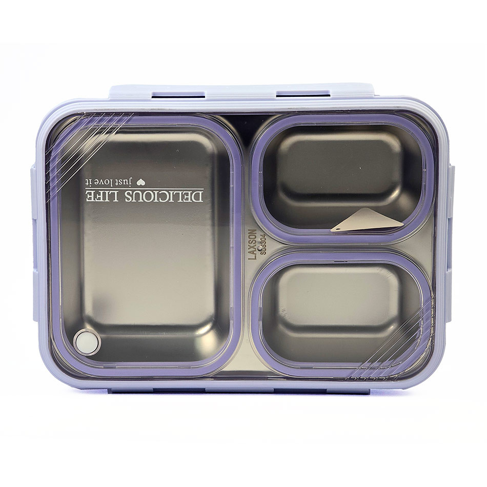 ظرف غذای استیل ضد نشت 850 میلی لیتری