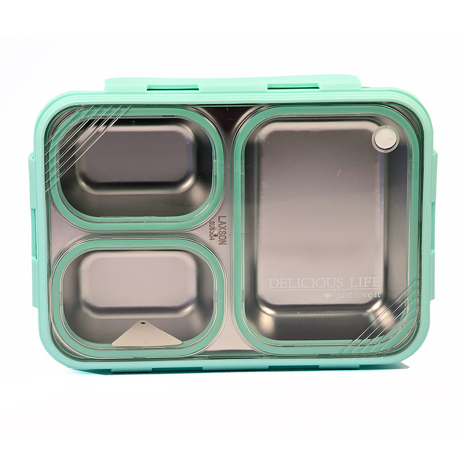 ظرف غذای استیل ضد نشت 850 میلی لیتری