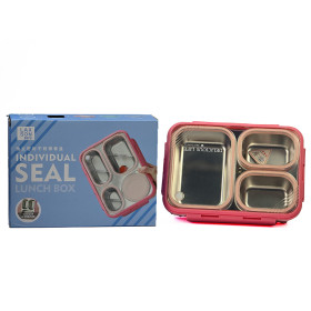 ظرف غذای استیل ضد نشت 850 میلی لیتری