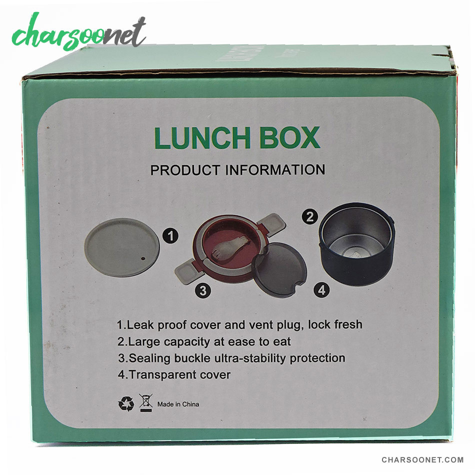 لانچ باکس استیل ضدنشت 1.5 لیتری