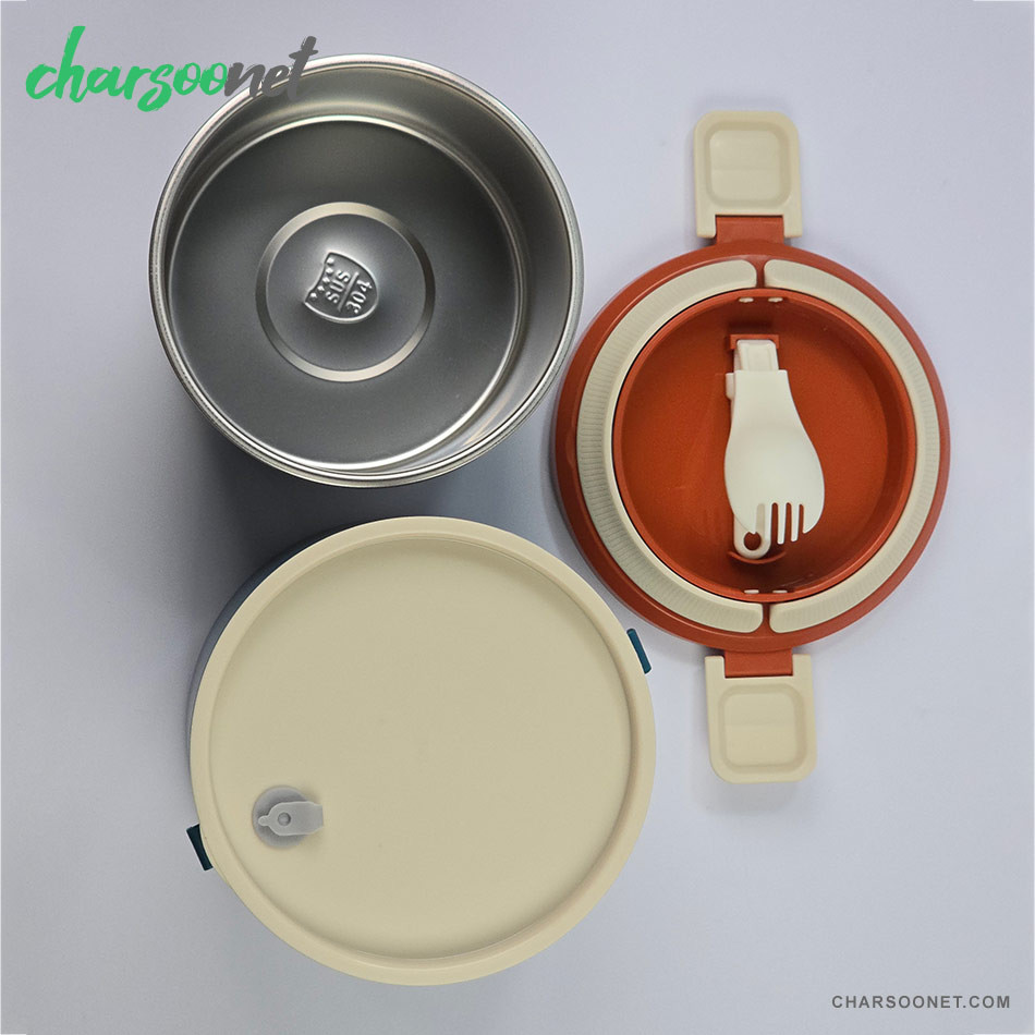 لانچ باکس استیل ضدنشت 1.5 لیتری