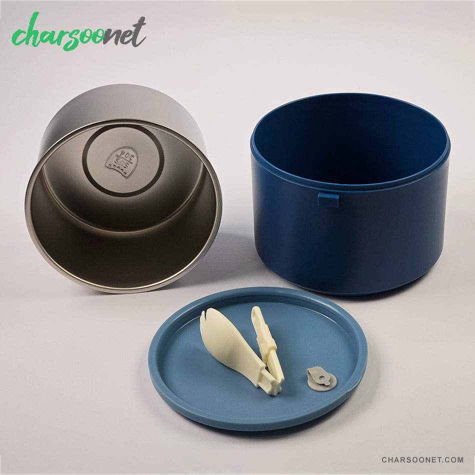 لانچ باکس استیل ضدنشت 1.5 لیتری