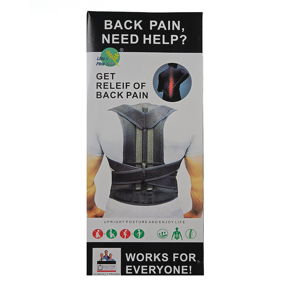 قوز بند طبی مردانه بهبود دهنده حالت کمر و ستون فقرات