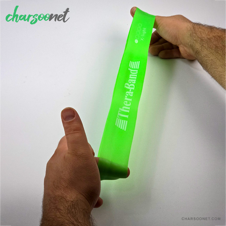 کش ورزشی مینی لوپ TheraBand بسته ۵ عددی