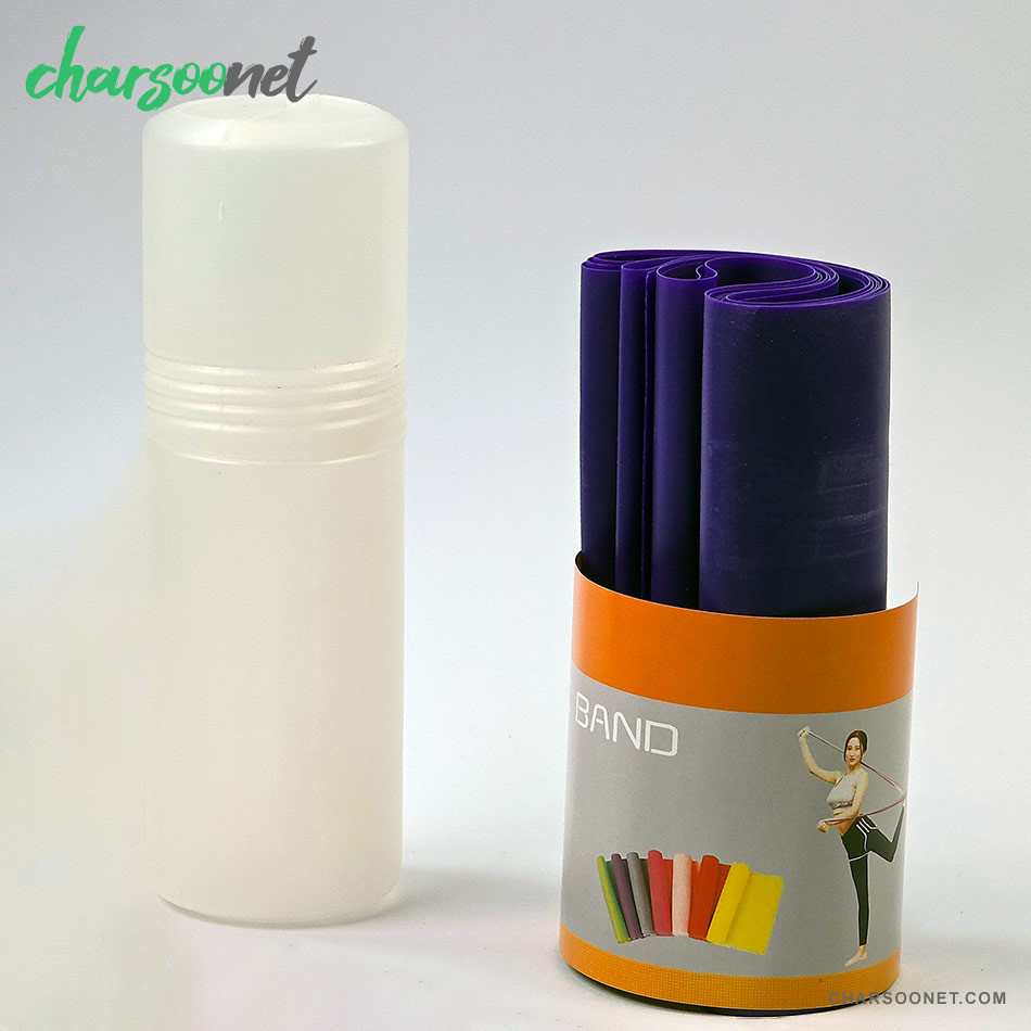 کش پیلاتس و بدنسازی بنفش