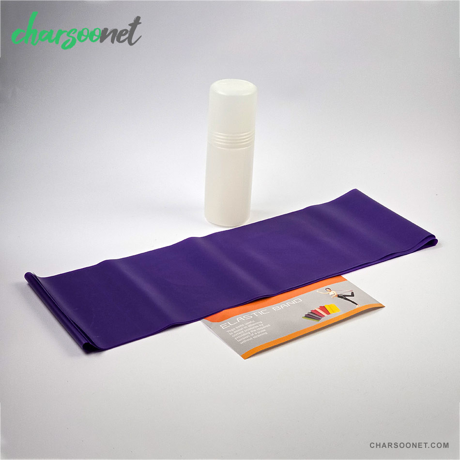 کش پیلاتس و بدنسازی بنفش