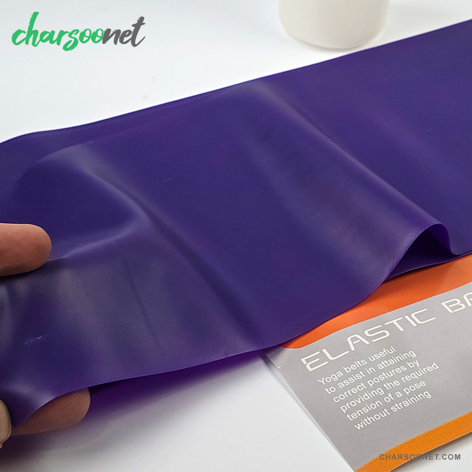 کش پیلاتس و بدنسازی بنفش