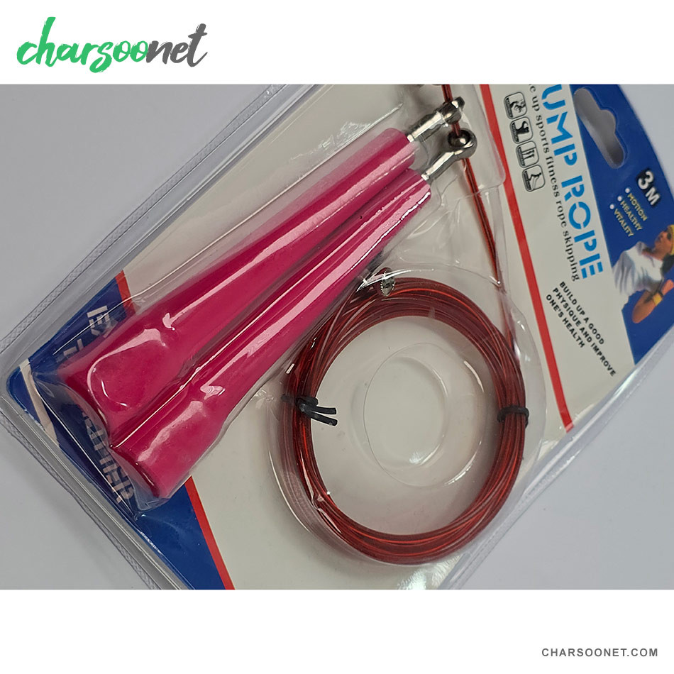 طناب سرعتی سه متری درجه یک وارداتی Jump Rope