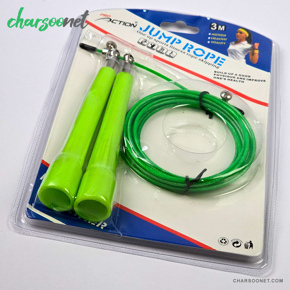 طناب سرعتی سه متری درجه یک وارداتی Jump Rope
