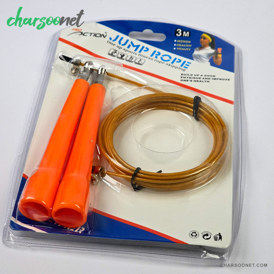طناب سرعتی سه متری درجه یک وارداتی Jump Rope