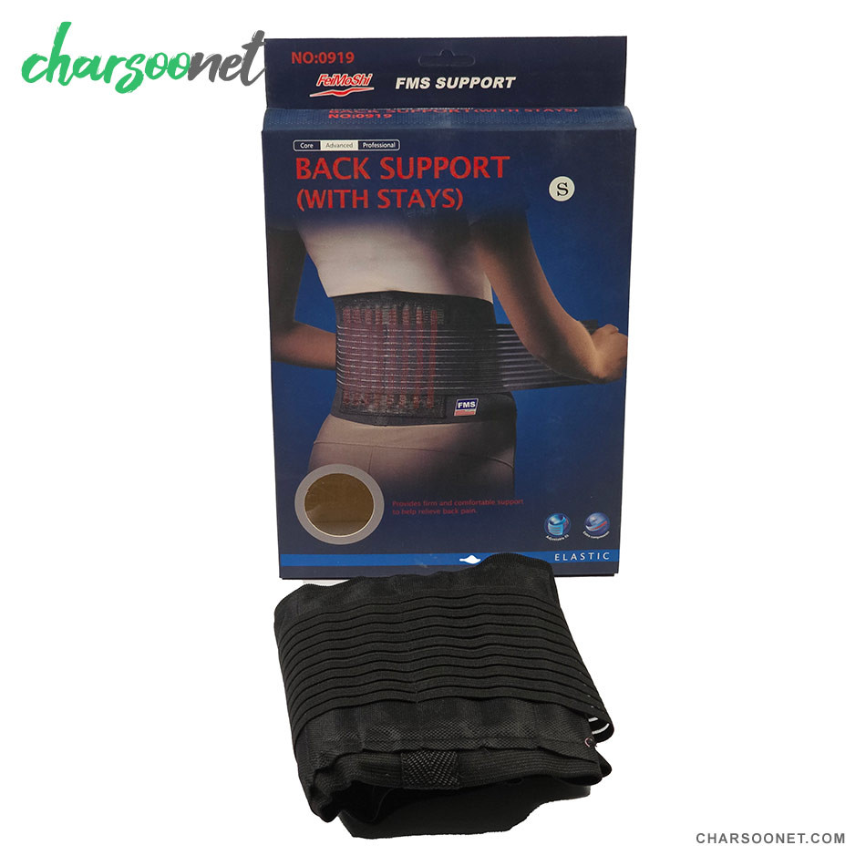 کمربند طبی با میله های باریک انعطاف پذیر