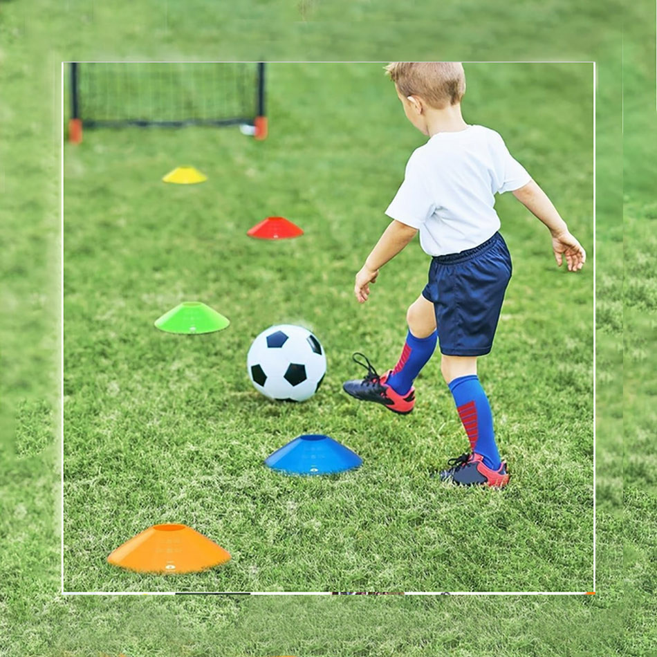 کنز بشقابی ( مانع تمرین بشقابی ) پک 50 عددی ژله ای