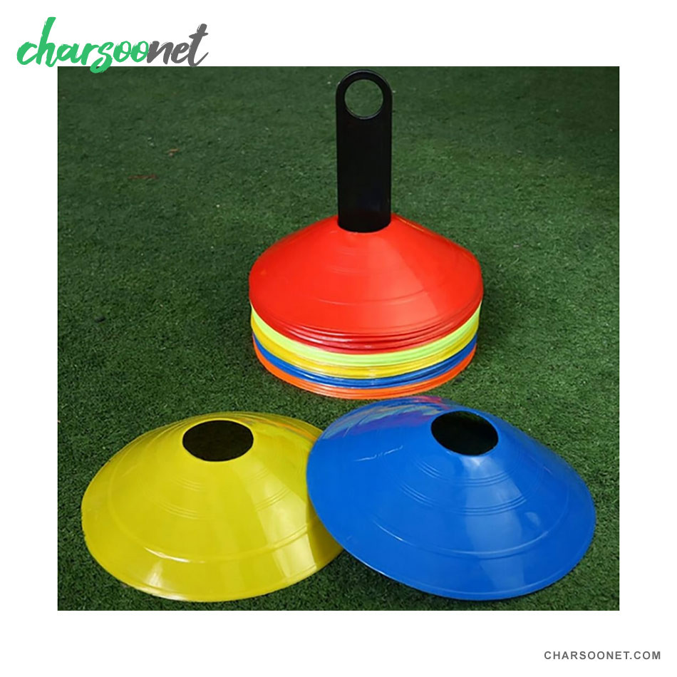 کنز بشقابی ( مانع تمرین بشقابی ) پک 50 عددی ژله ای