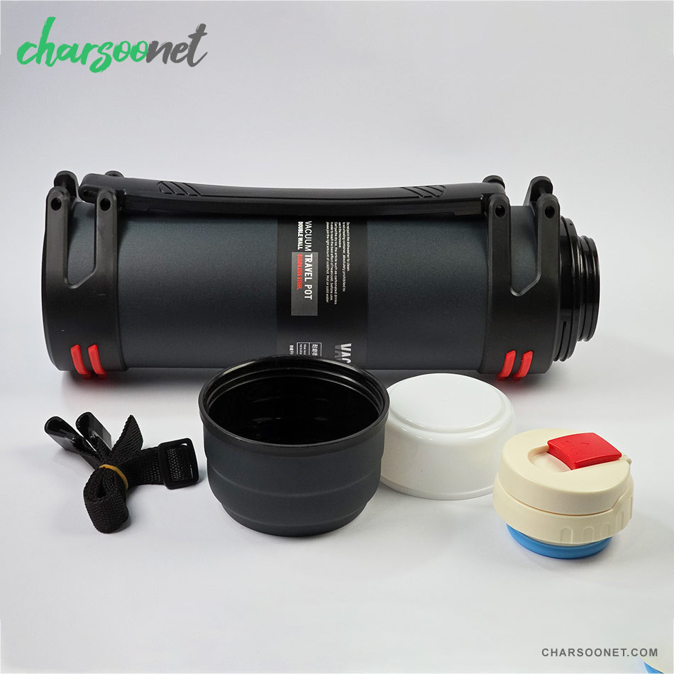 فلاسک استیل دوجداره YUBAO ظرفیت 1600 میلی لیتر