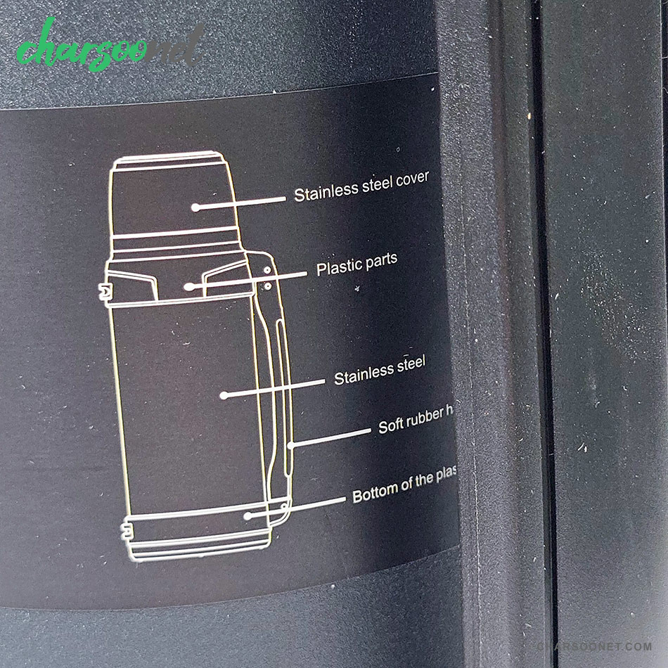 فلاسک استیل دوجداره YUBAO ظرفیت 1600 میلی لیتر