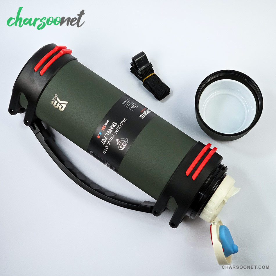 فلاسک استیل دوجداره YUBAO ظرفیت 1600 میلی لیتر