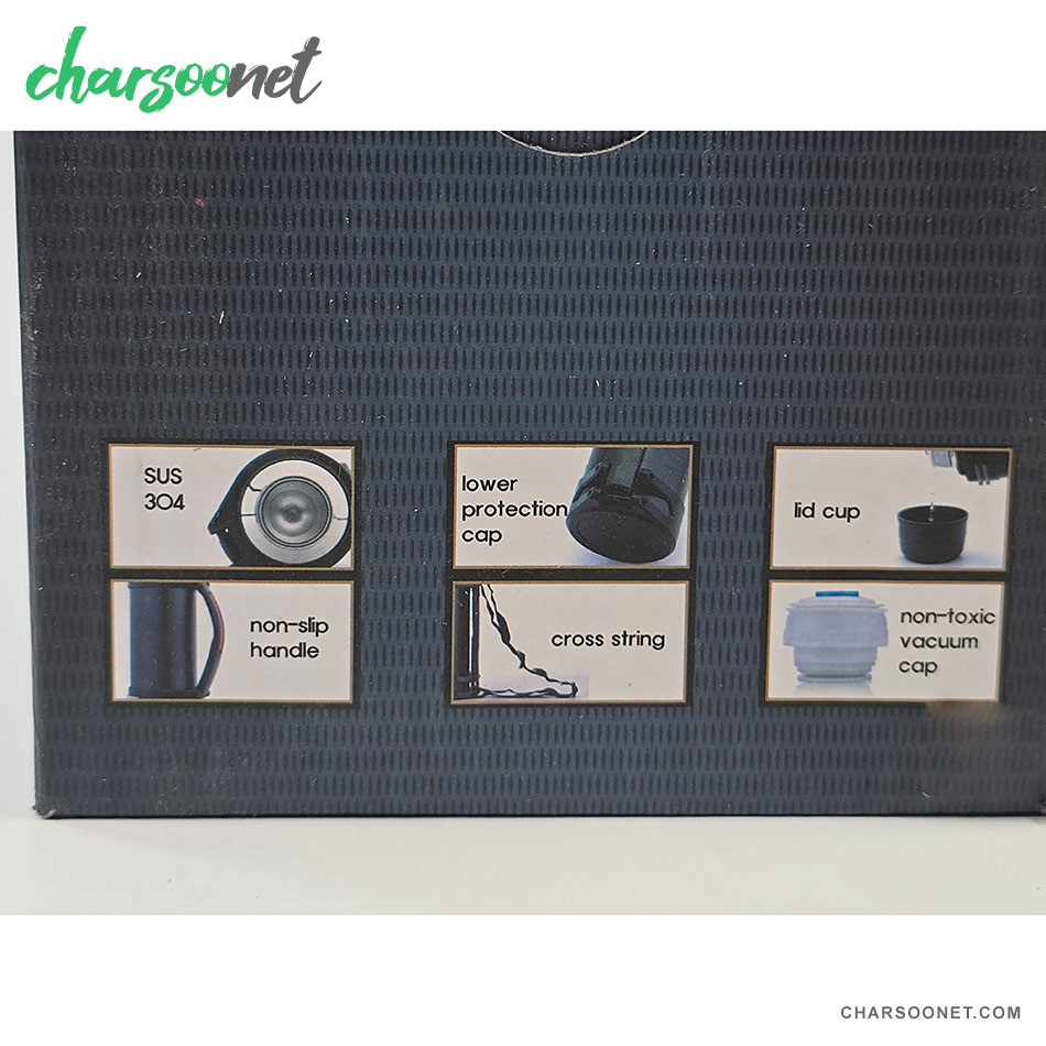 فلاسک استیل دوجداره YUBAO ظرفیت 1600 میلی لیتر