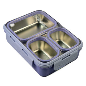 ظرف غذای استیل ضد نشت 850 میلی لیتری