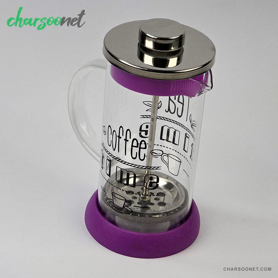 فرنچ پرس 350 میلی لیتری شیشه ای مدل Small Endowment