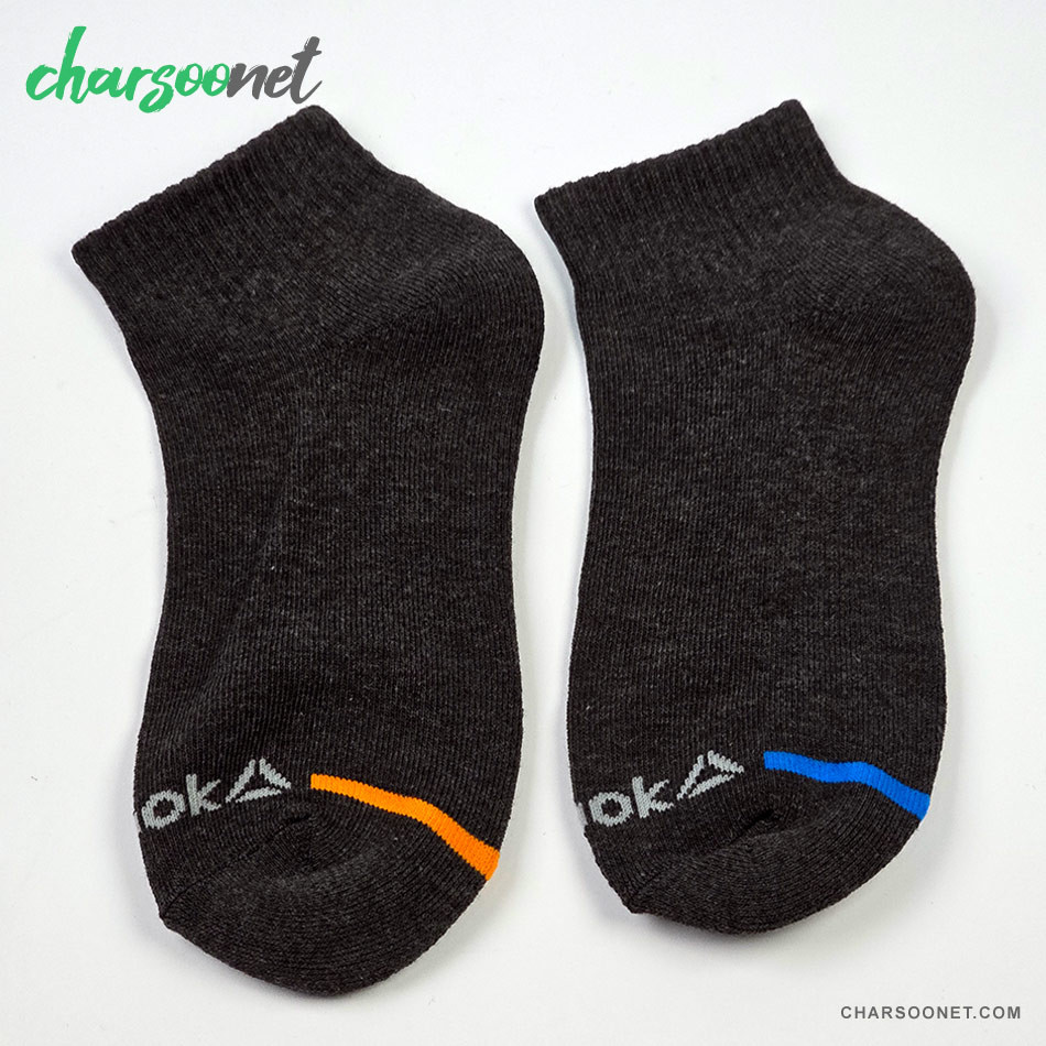 پک شش جفتی جوراب ریباک مناسب سایز پای 35 تا 40