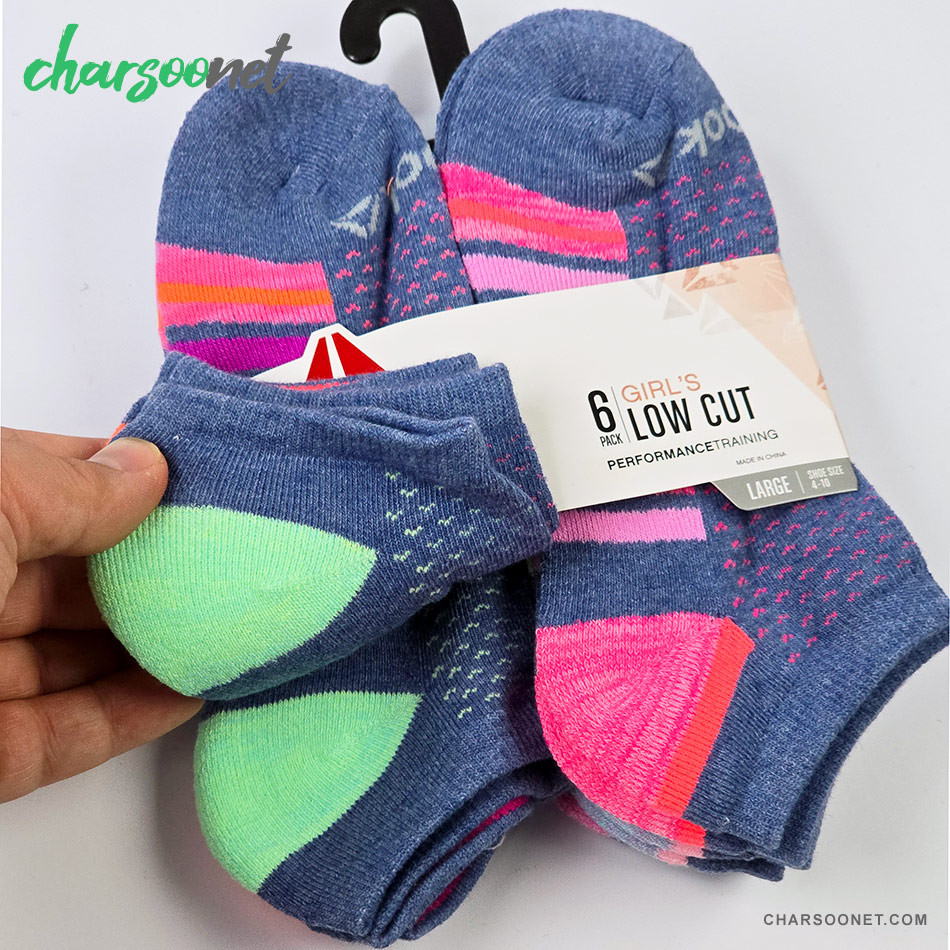 پک شش جفتی جوراب زنانه ریباک سایز 35 تا 40