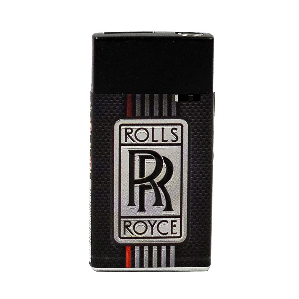 فندک گازی شارژی طرح لوگوی Rolls Royce