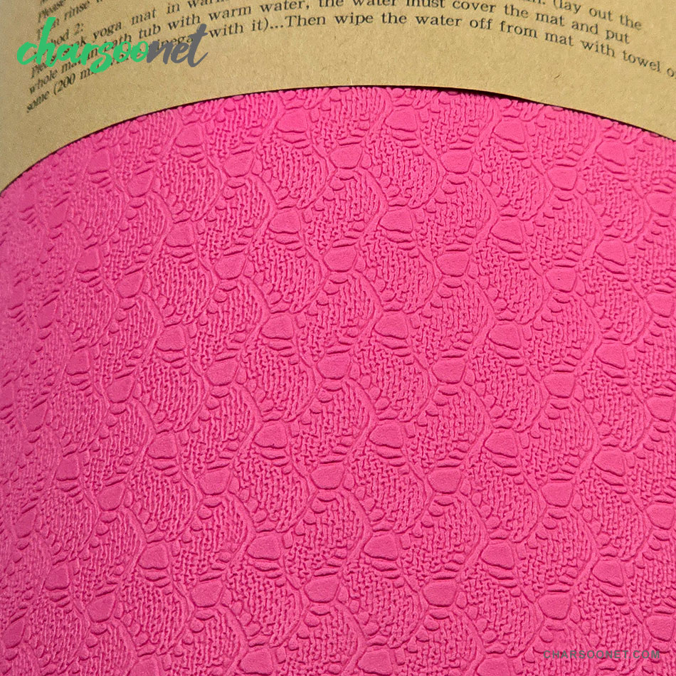 مت یوگا ۶میلی متری دورنگ TPE