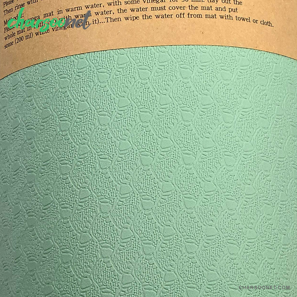 مت یوگا ۶میلی متری TPE دورنگ