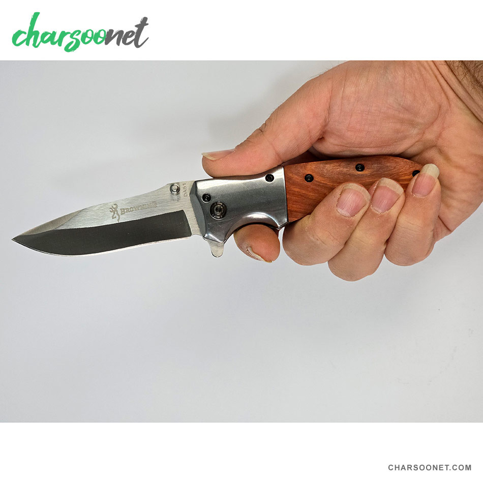 چاقوی تاشو طبیعتگردی براونینگ مدل FA51