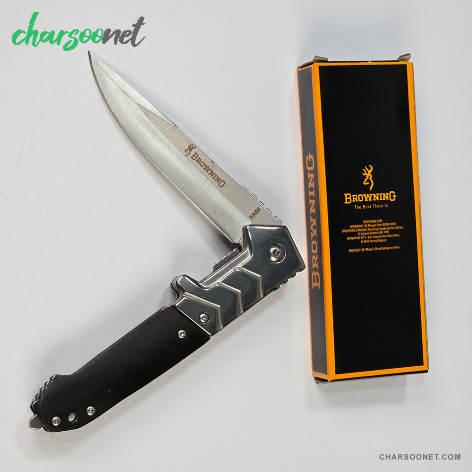 چاقوی تاشو طبیعتگردی براونینگ کد FA56