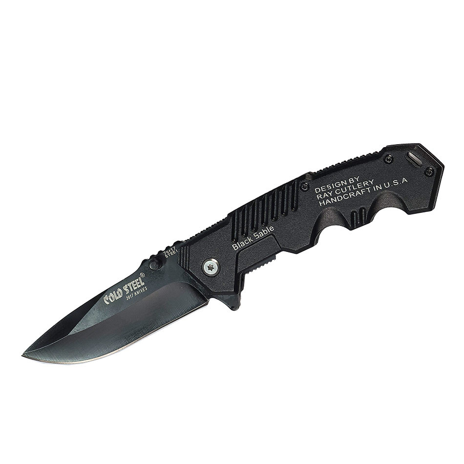 چاقوی تاشو طبیعتگردی Cold Steel Black Saber