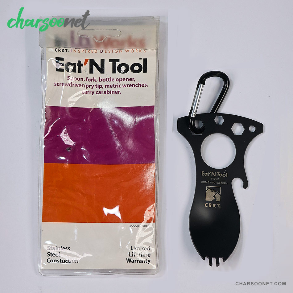 قاشق و چنگال همه کاره مسافرتی