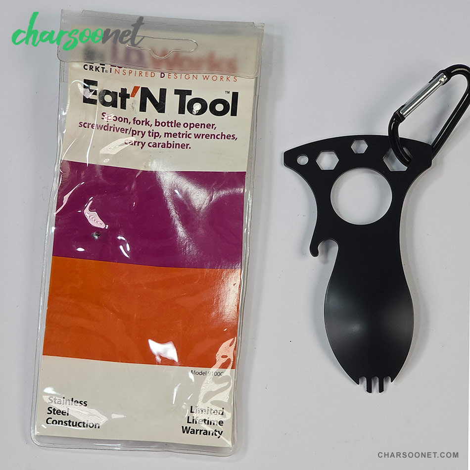 قاشق و چنگال همه کاره مسافرتی