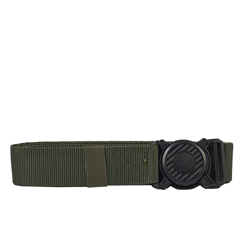 کمربند تاکتیکال برزنتی دکمه گرد