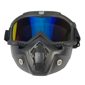 عینک طوفان و موتورسواری فیس دار اصل