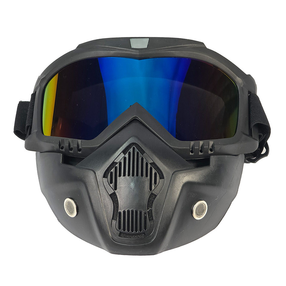 عینک طوفان و موتورسواری فیس دار اصل