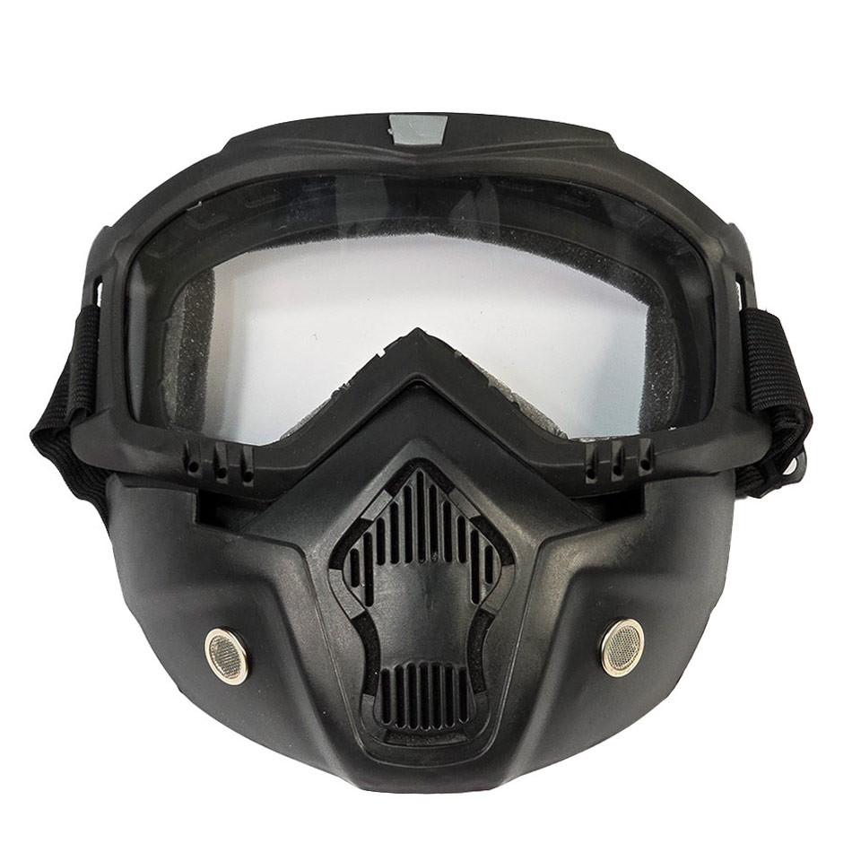 عینک فیس دار موتورسواری و طوفان اصل