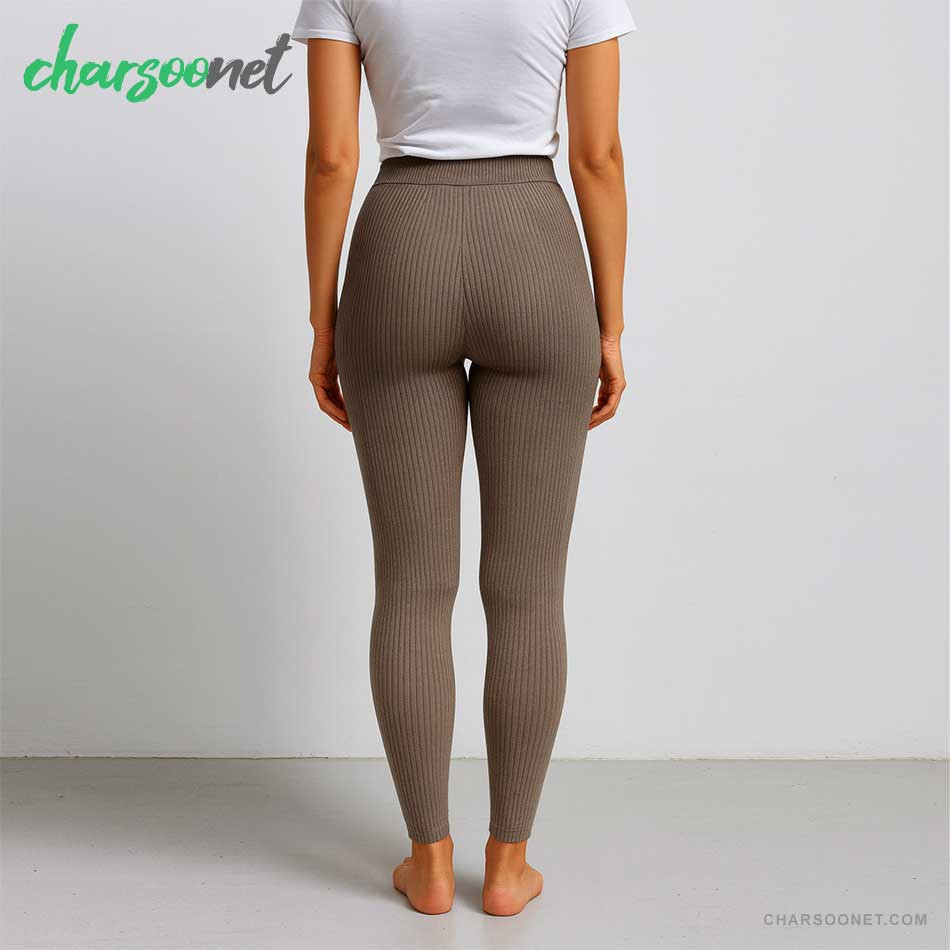 لگ ورزشی کبریتی کمر گنی زنانه Al Kim Chic